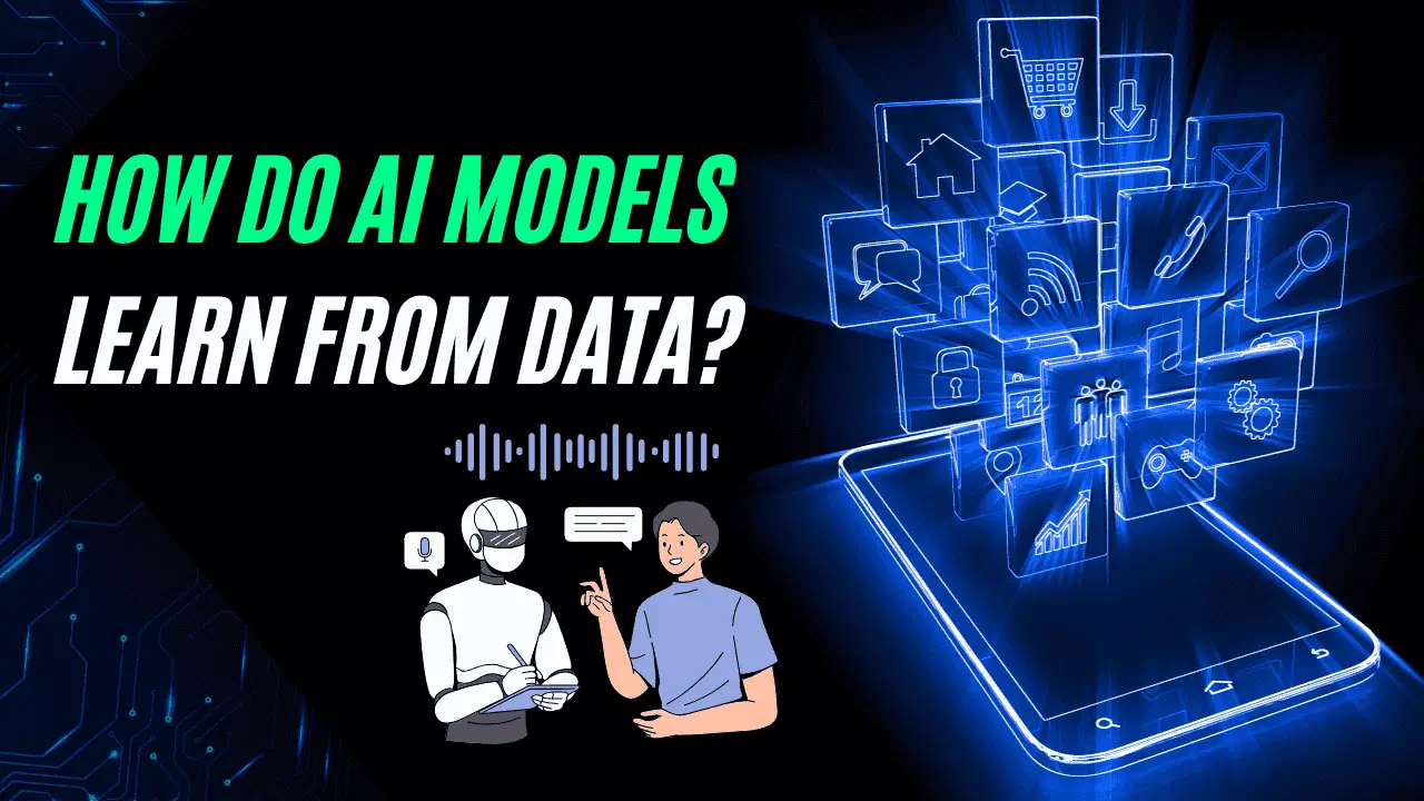 How Does AI Like GPT model Learn from Data?